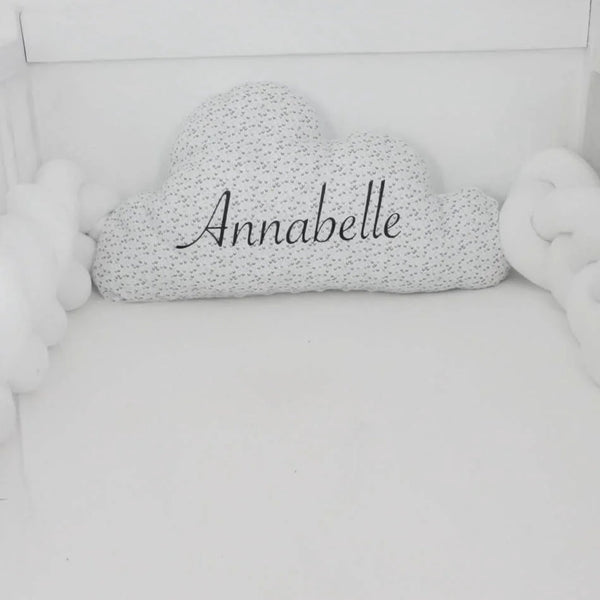 Coussin nuage - Cadeau de naissance
