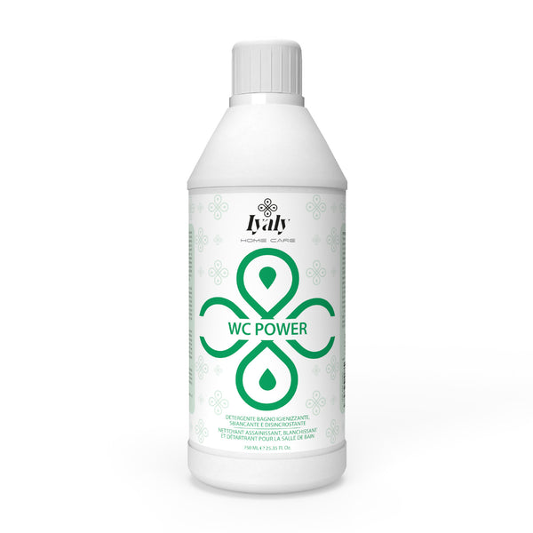 IYALY CH002 - WC Power – Nettoyant WC Professionnel 750 mL | Détartrant, Désinfectant & Blanchissant