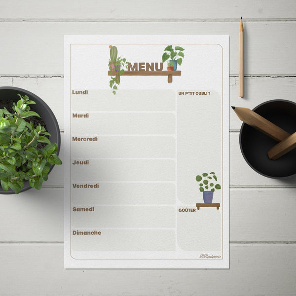 Nos 4 best-sellers PAPIER : ToDoList + Liste de Courses + Planning Hebdo et Mensuel