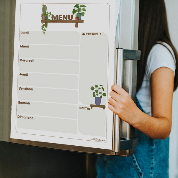 IMPARFAIT - Planning Hebdomadaire - VERSION MAGNÉTIQUE