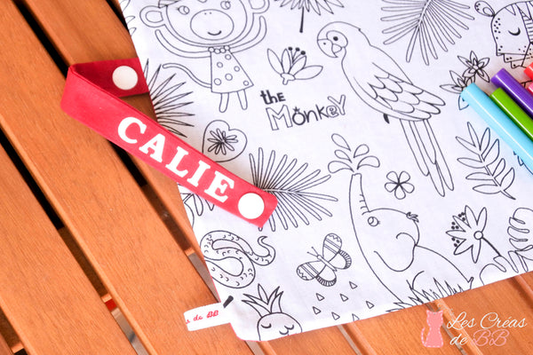Set de table coloriage