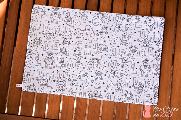 Set de table coloriage