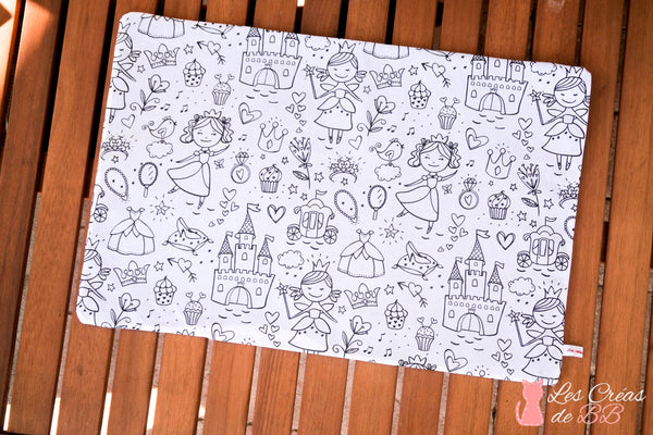 Set de table coloriage