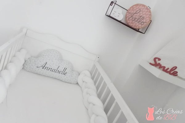 Coussin nuage - Cadeau de naissance