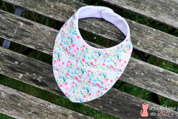 Bandana de dentition pour bébé