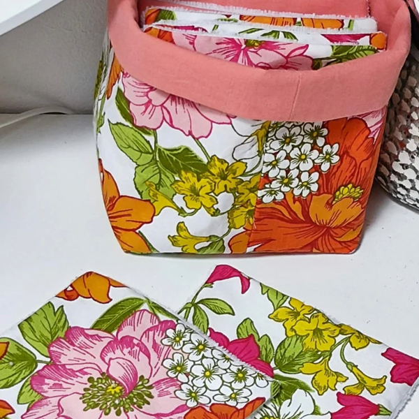 Panier seul ou Panier + Cotons démaquillants lavables : révolutionnez votre routine beauté !