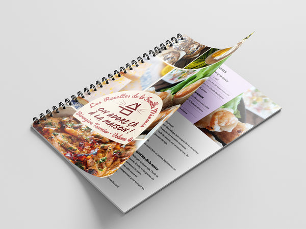 Cookbook - Volume 4 - Les Recettes de la Famille Minous "On adore ça à la Maison" EDITION LIMITÉE