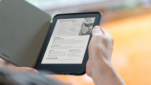 Cookbook Volume 4 - FORMAT EBOOK PDF - Les Recettes de la Famille Minous "On adore ça à la Maison"